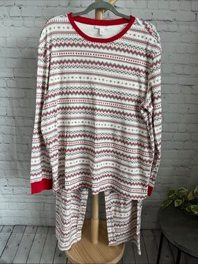 Lauren Conrad Men's Christmas Pajama Set Large